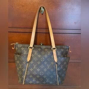 Louis Vuitton Totally PM Monogrammed Brown and Tan Tote